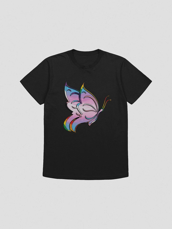 Butterfly T-shirt black product image (1)