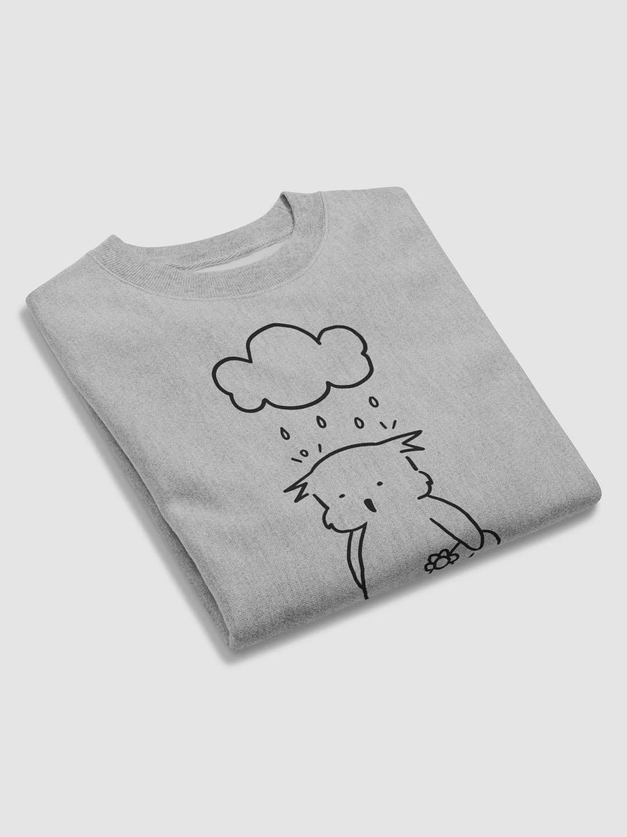 Sad Owl Hours Champion Cotton Max Sweatshirt (Grey) product image (6)