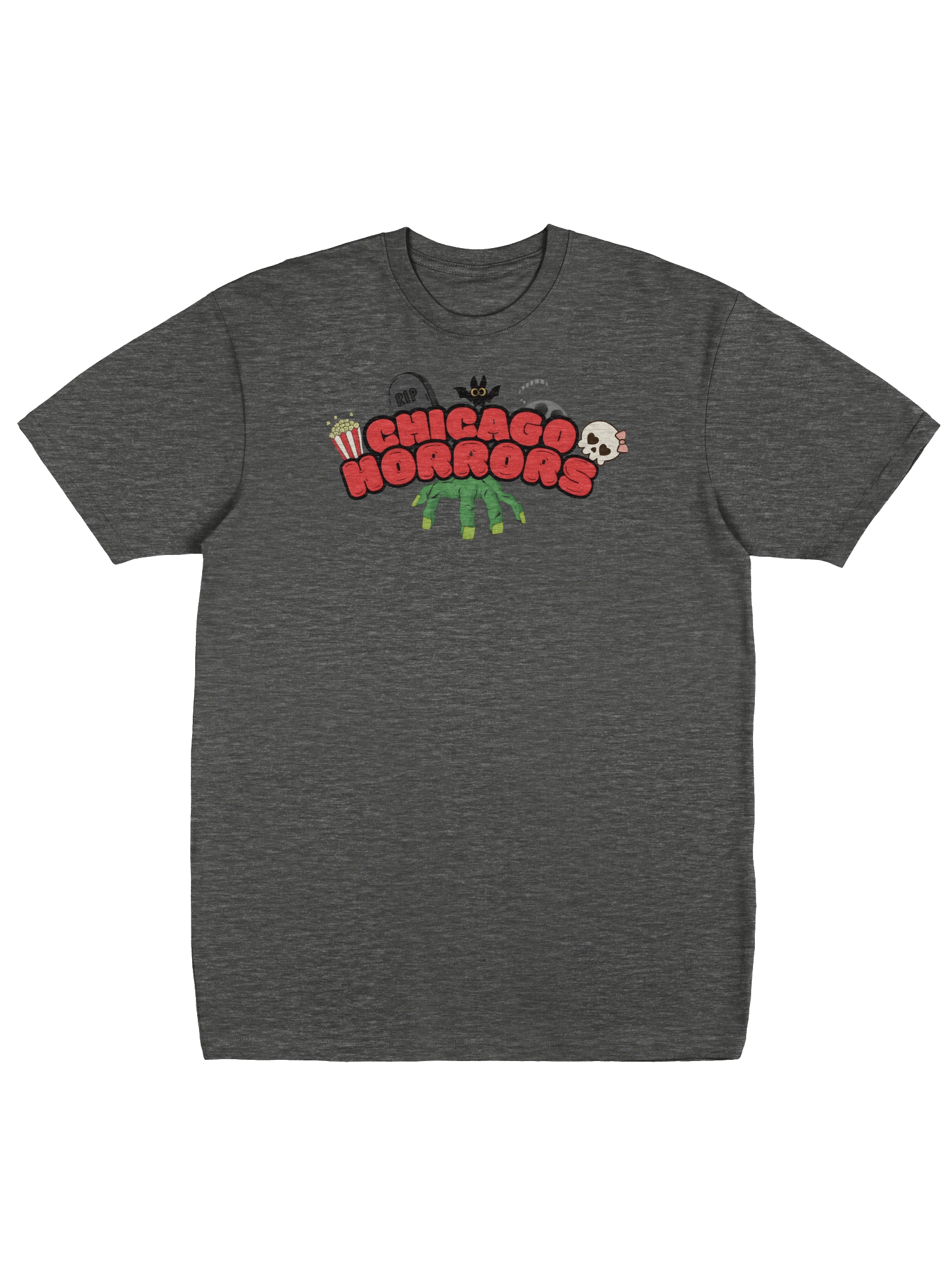 *Heather Horrors Bubble Font Tee product image (1)