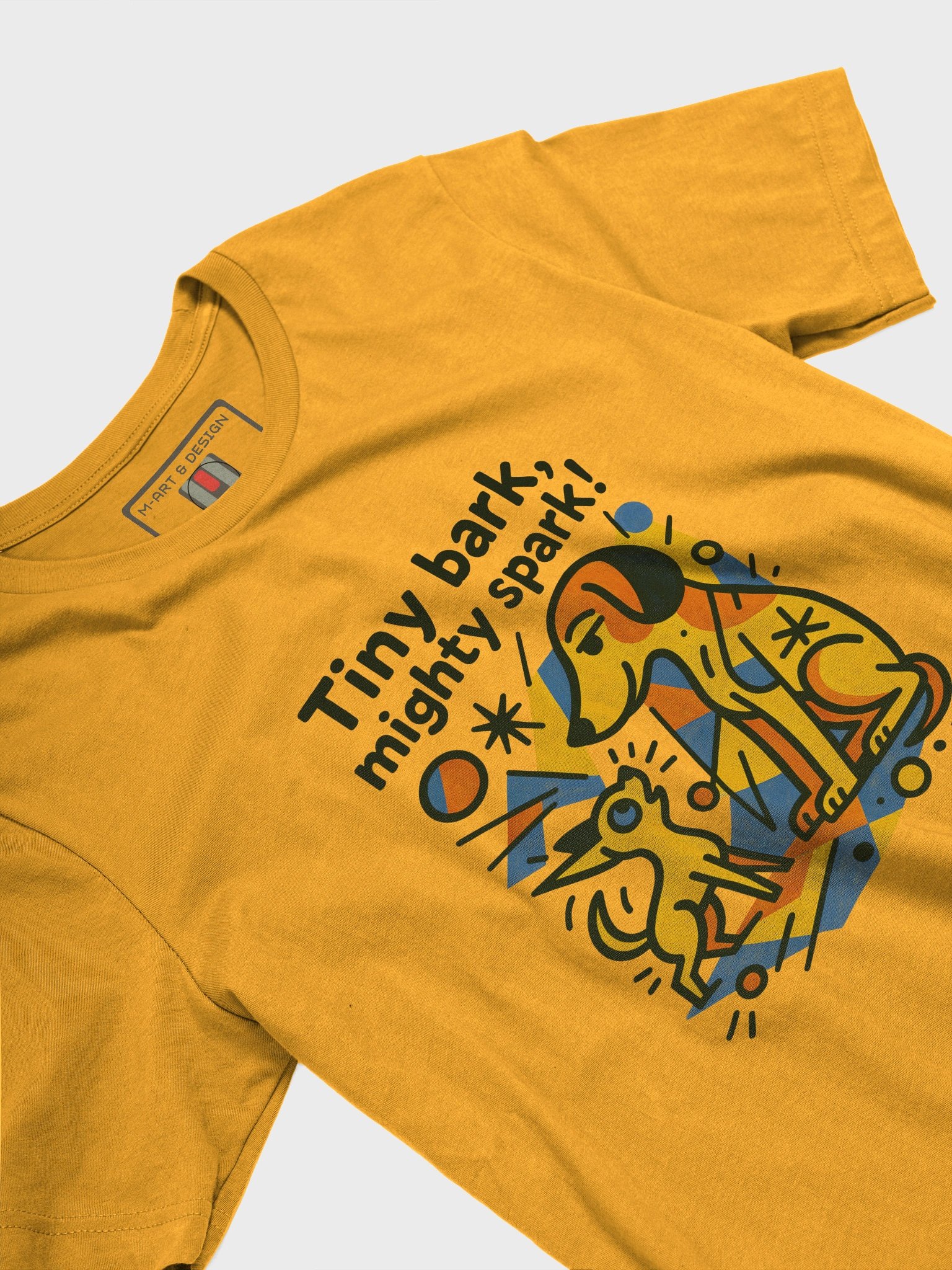 Tiny Bark, Mighty Spark – Statement Tee for Big Personality product image (24)