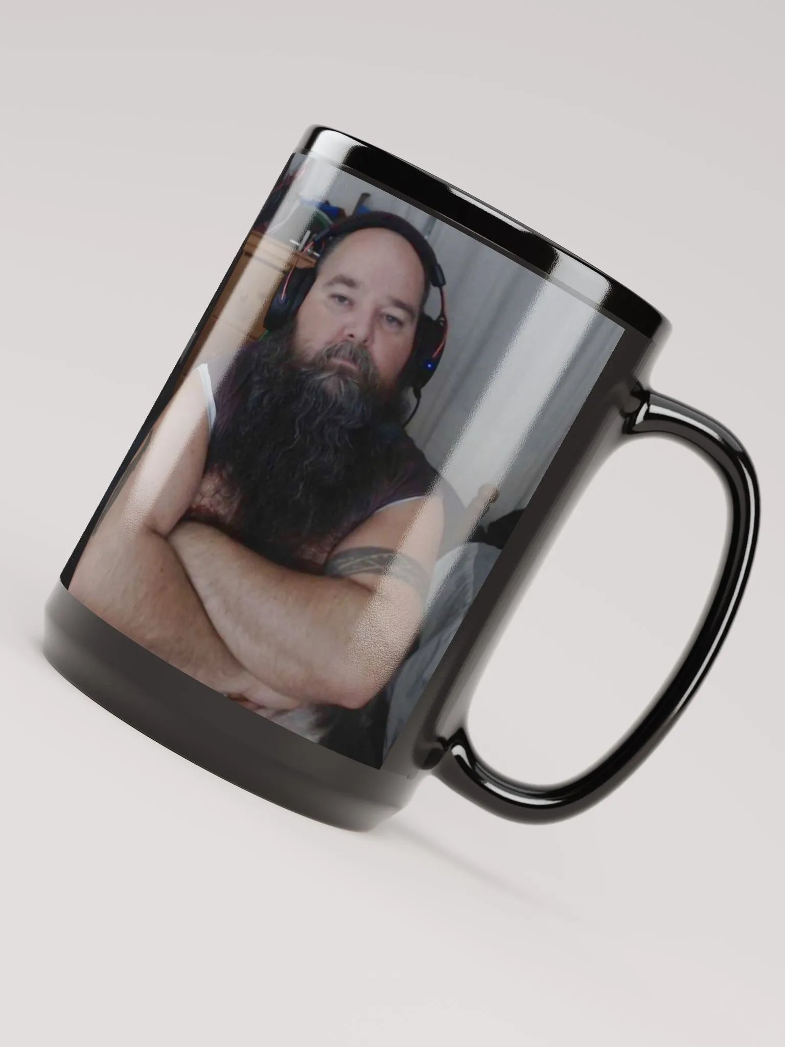 ftap Black Crossed Arms Coffee Cup product image (4)