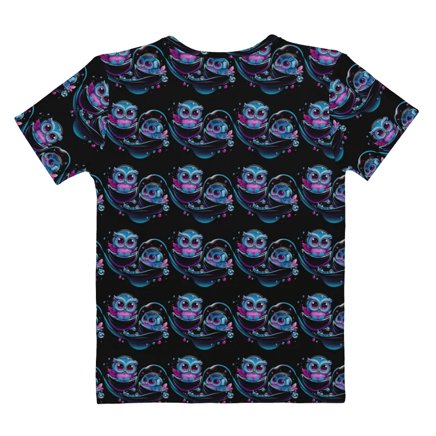 Kawaii Owls All Over Print T-shirt product image (9)