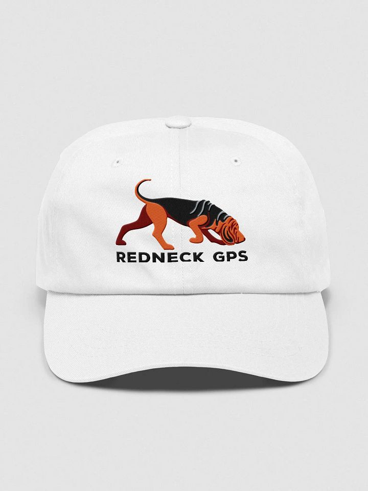 Redneck GPS Classic Dad Hat(Embroidered) of a Bloodhound(Black & Tan) product image (33)