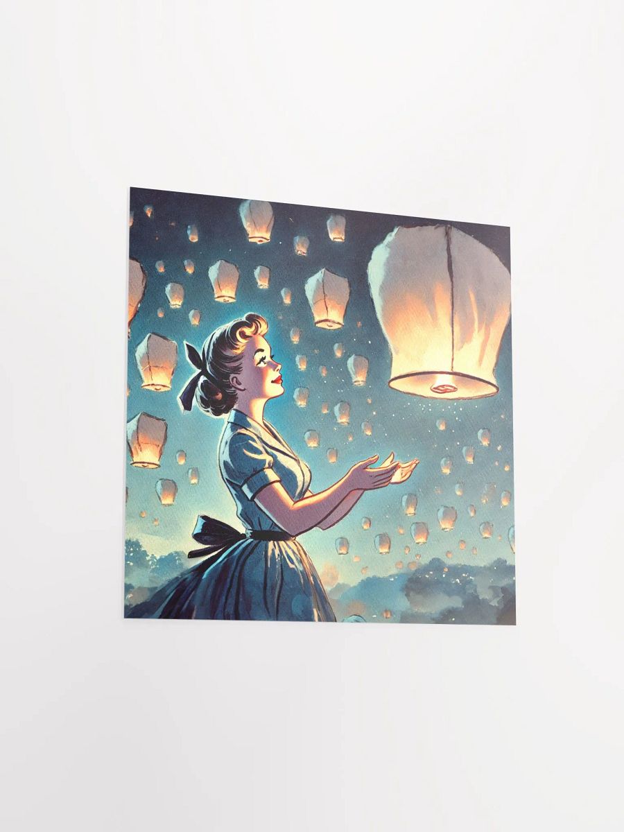 Starry Night Lanterns Vintage Style Prints and Posters product image (13)