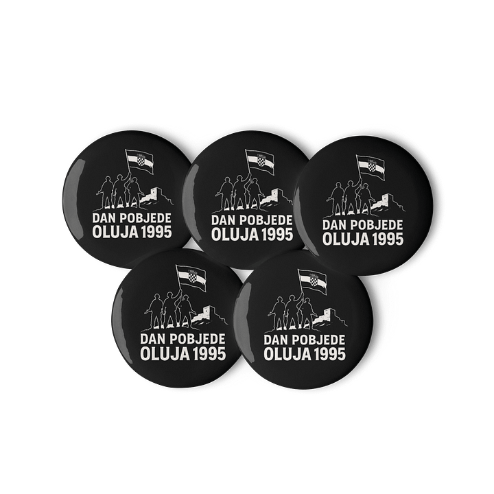 DAN POBJEDE -OLUJA 1995 ; KOMPLET 5 BEDŽEVA product image (3)