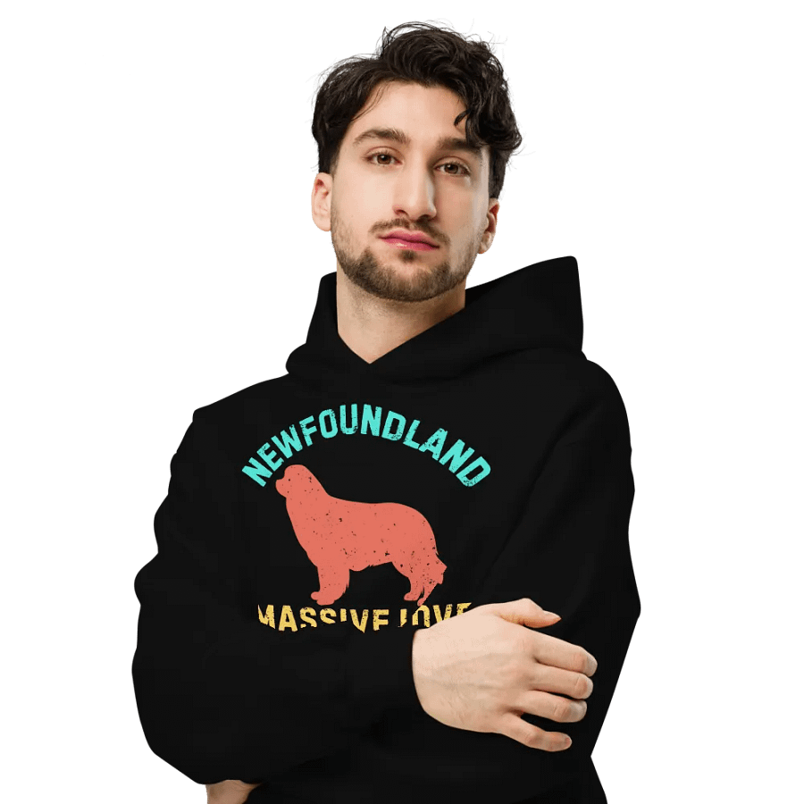 Newfoundland Dog Hoodie – Celebrate Your Gentle Giant product image (6)