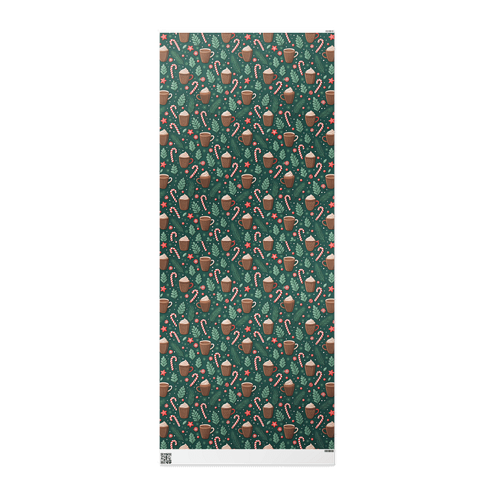 Peppermint Dreams Christmas Wrapping Paper product image (3)