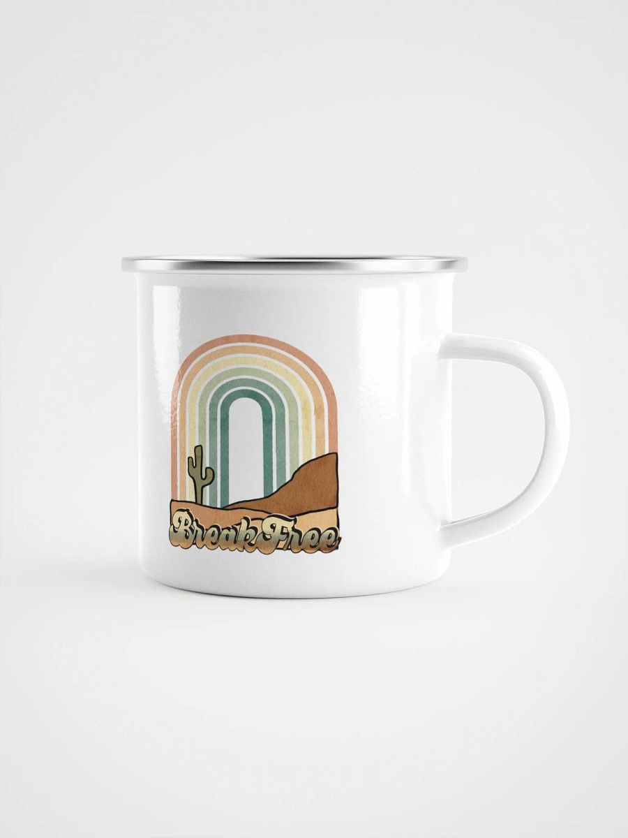 Break Free Enamel Camping Mug product image (2)