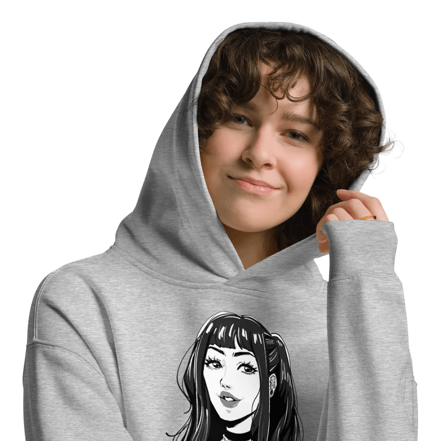 Maplemomo Portrait Oversized Hoodie product image (39)