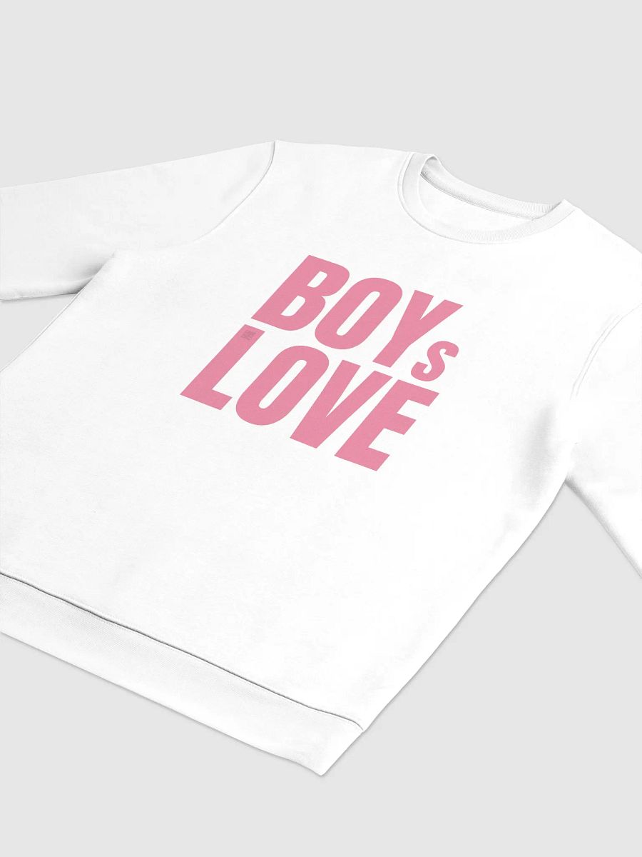 Boys Love Eco Chic Unisex Sweatshirt product image (6)