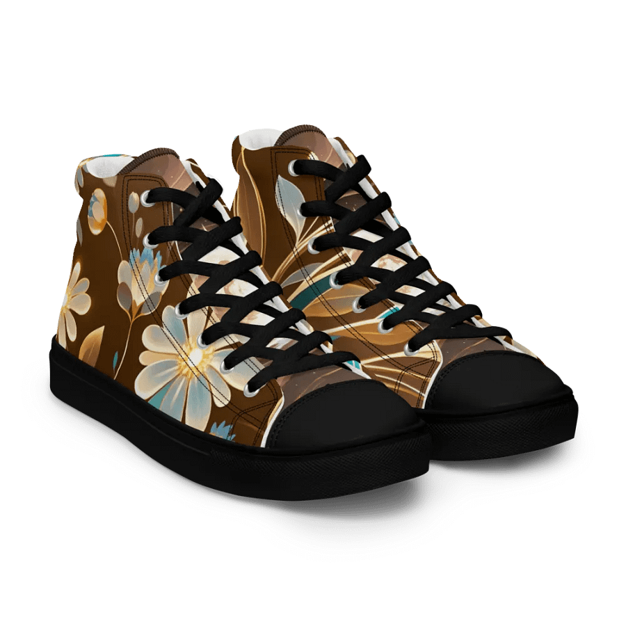 Floral Elegance High Tops (Earth element Inspired) product image (12)