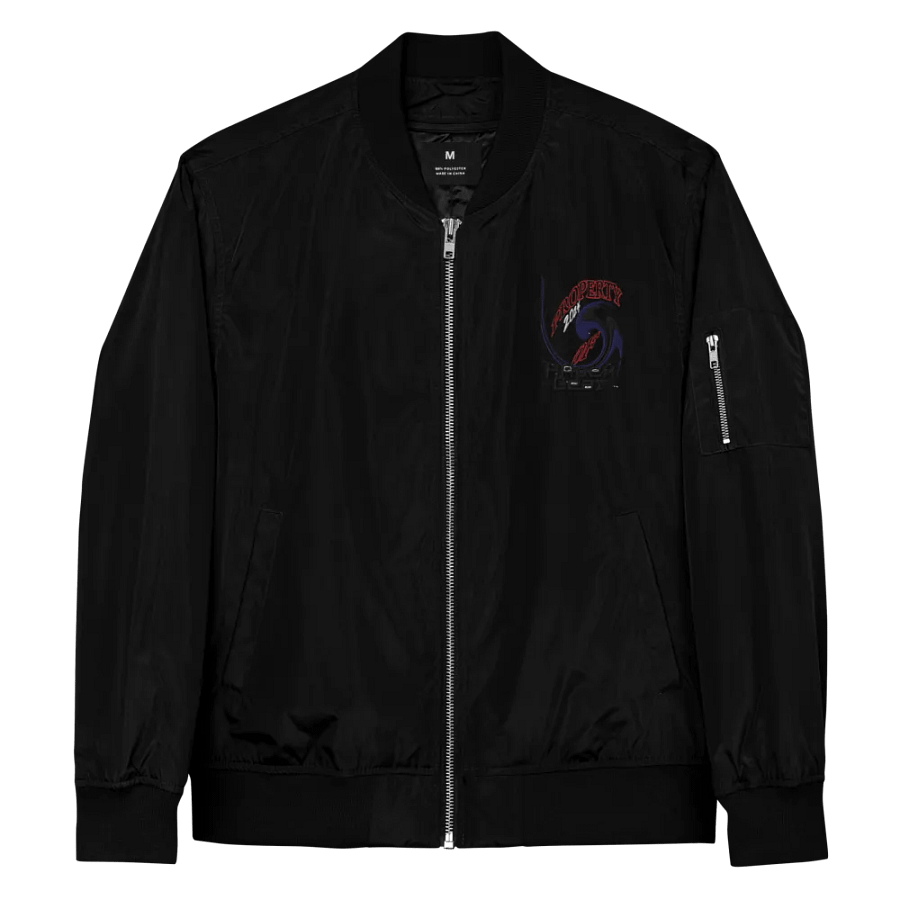 Premium Recycled Bomber - Embroidered - Property Of HApex Gear 2024 product image (3)