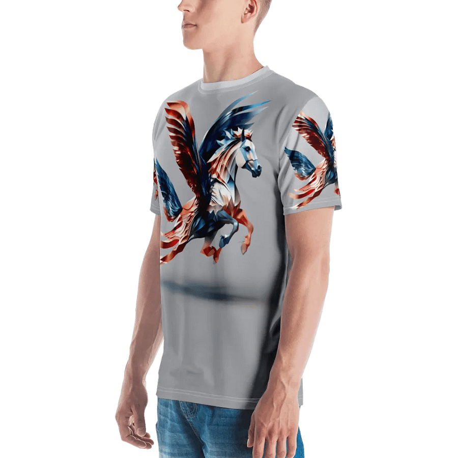 Wings horse flying T shirt product image (4)