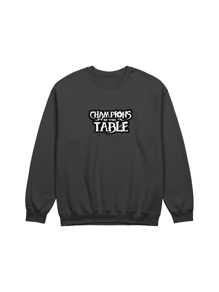 Champions of The Table - Full Logo Sweater (Black & White) product image (3)