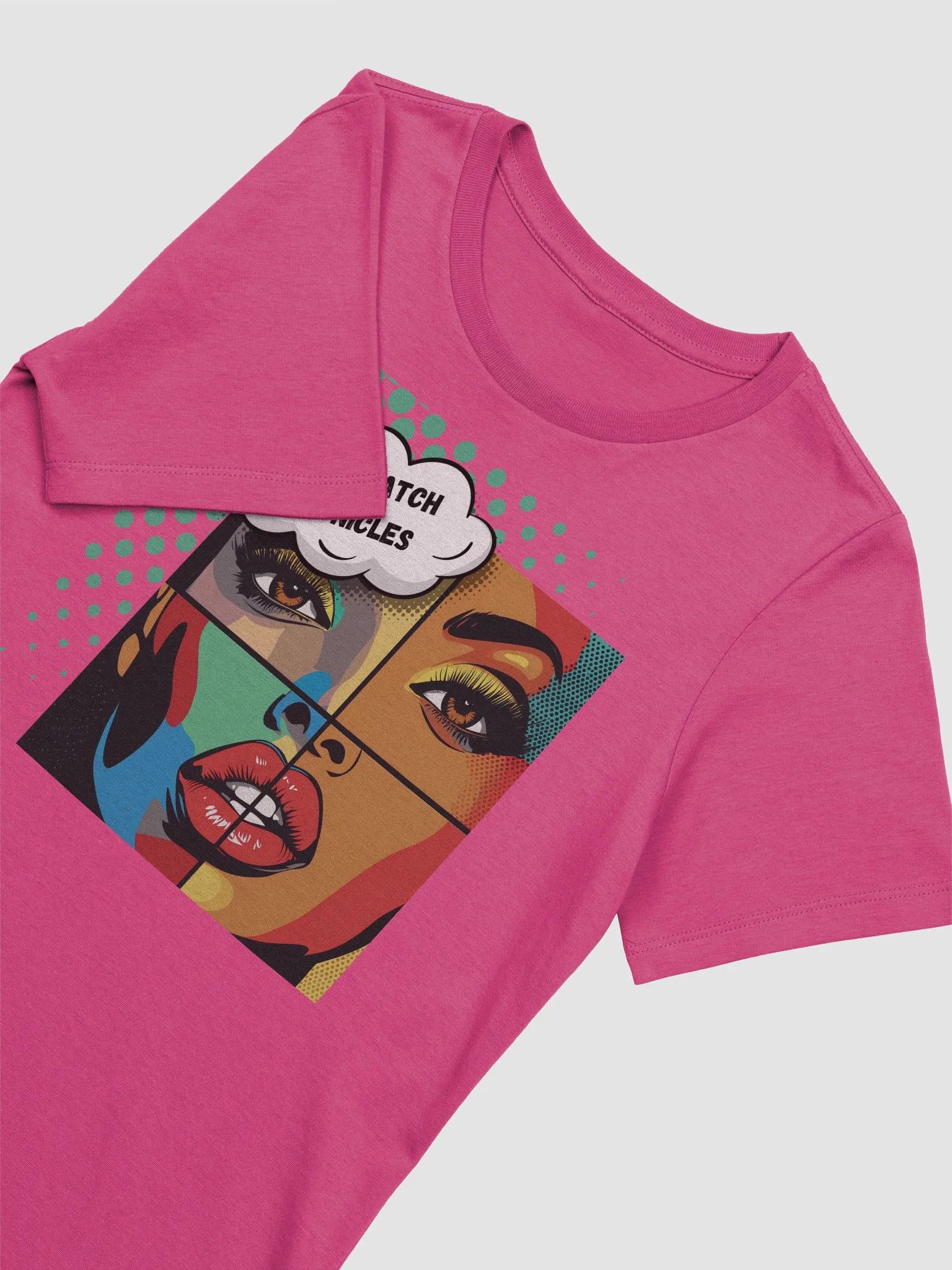 Pop Art Dispatch Chronicles Relaxed T-Shirt product image (9)