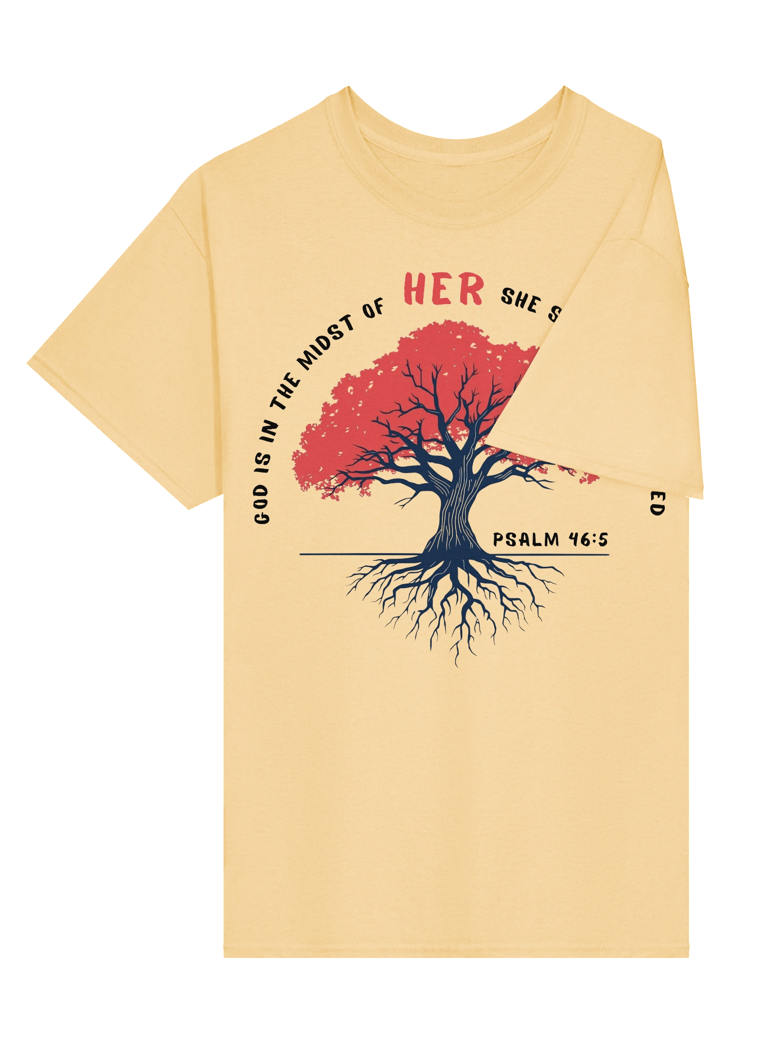 DTF Print T-Shirt | God in the Midst of Her product image (3)