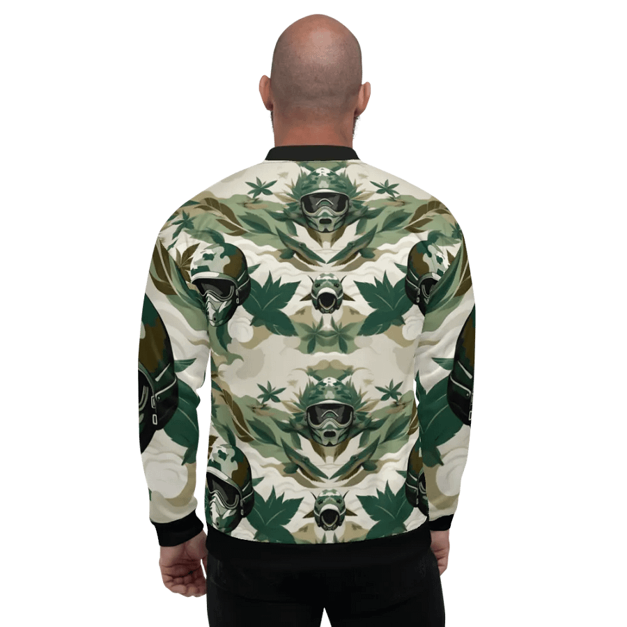 Bomber Jacket by Sublicolor 144 /Air Force Camoflage Green product image (3)