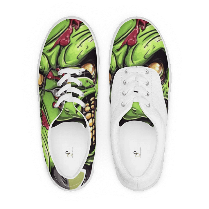 Ghoul Glow Men's Canvas Sneakers product image (2)