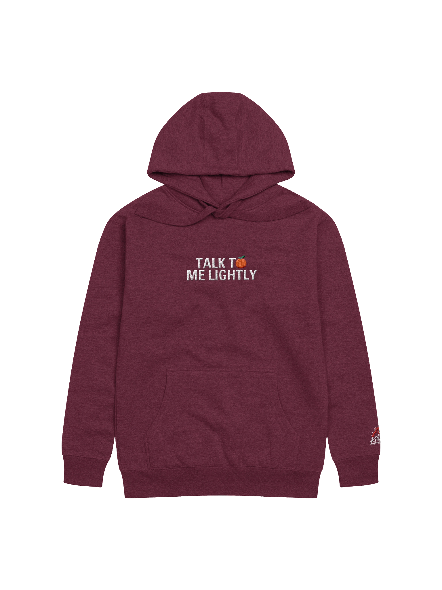 Talk To Me Lightly Embroidered Hoodie product image (4)