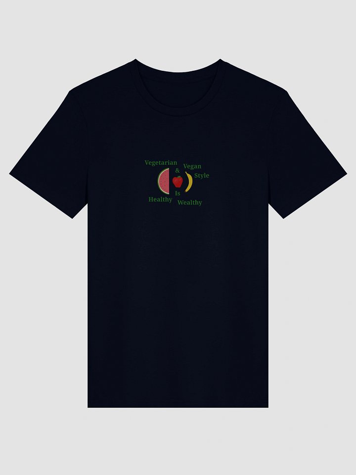 Healthy Wealthy Vegan T-Shirt product image (1)