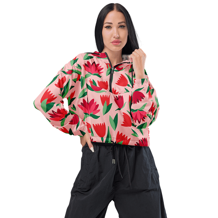 Cosmic Rose Women's Windbreaker product image (1)