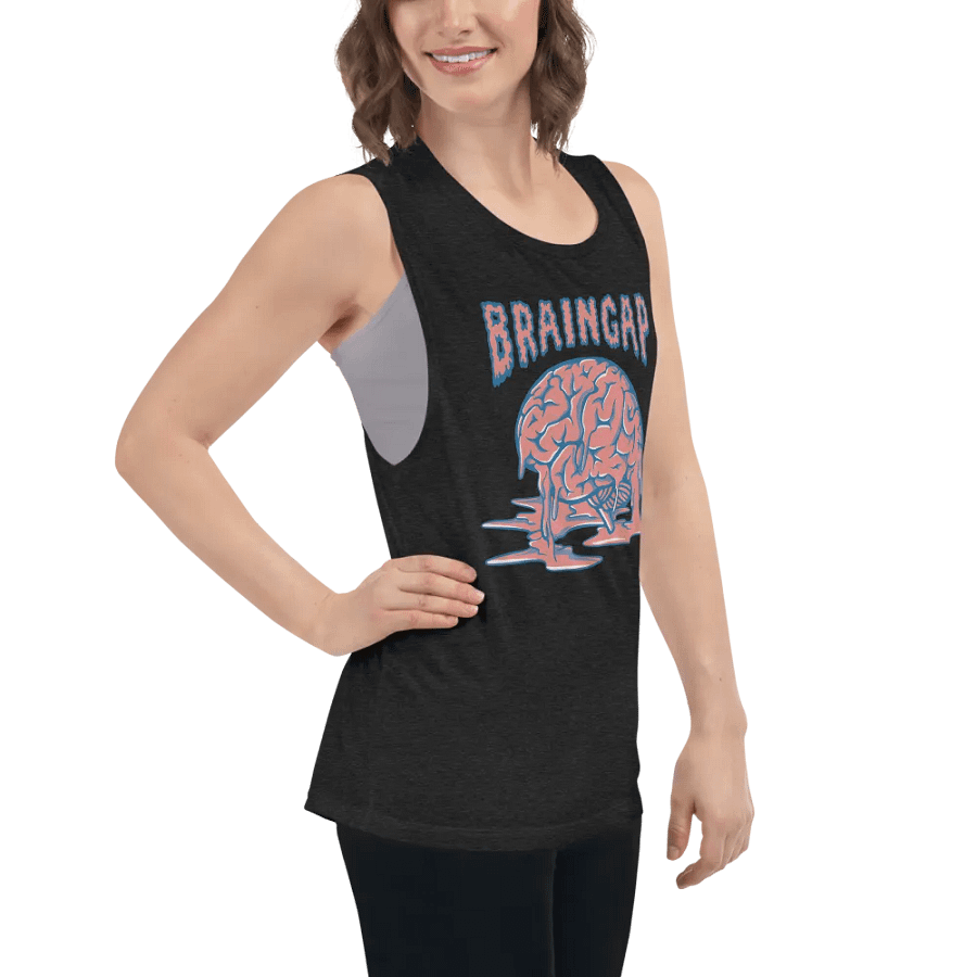 Braingap Drip Women's Muscle Tank product image (7)