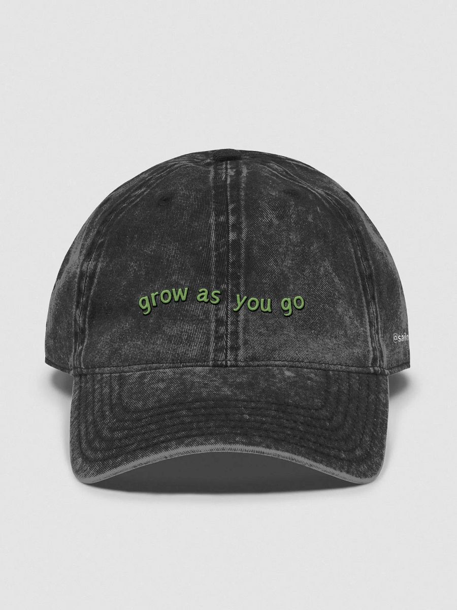 Grow as you go - Denim Dad Hat product image (2)
