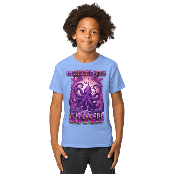 Heart of the Kraken Kids Performance Tee product image (9)