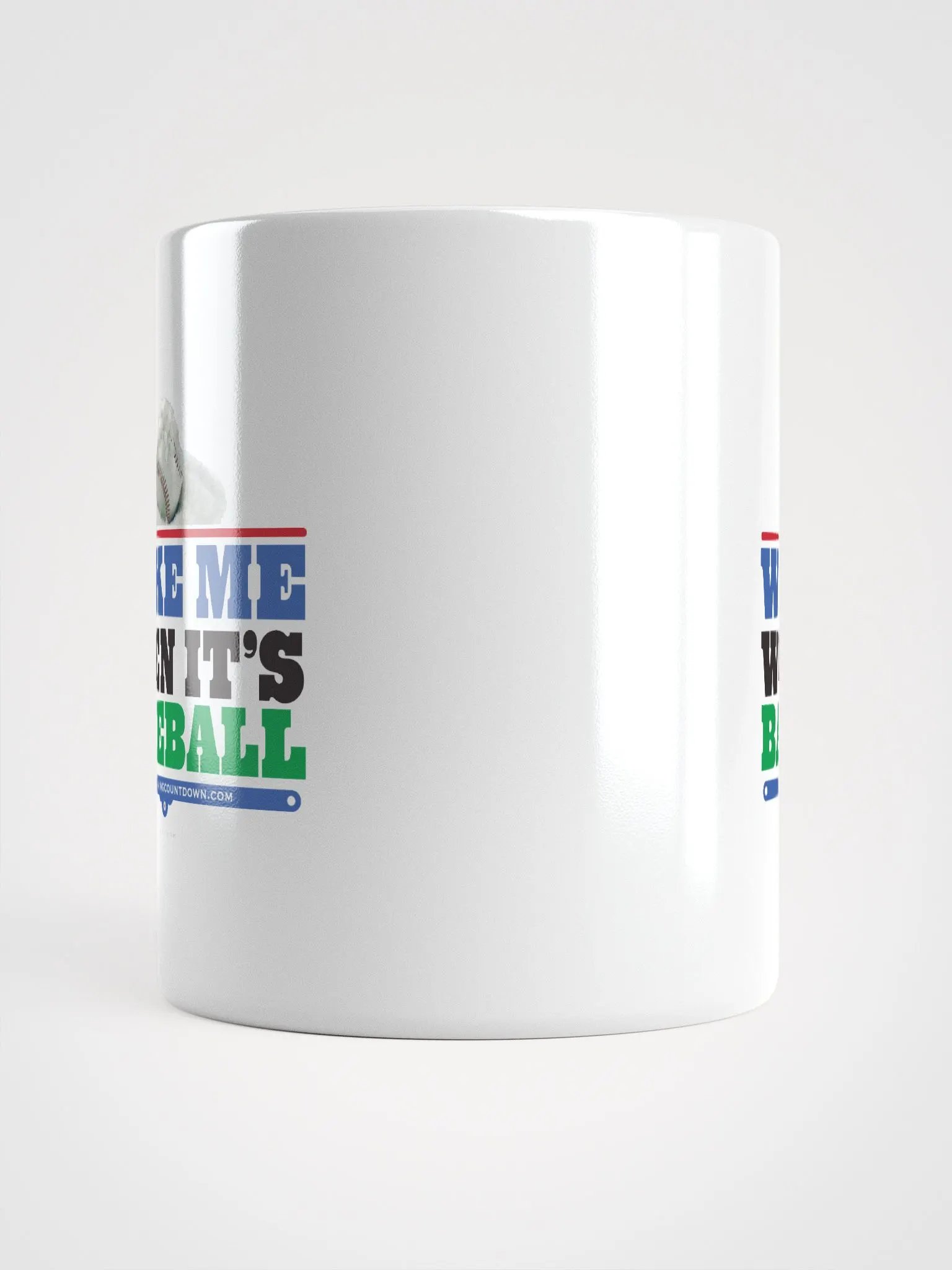 Wake Me When It's Baseball Mug product image (5)