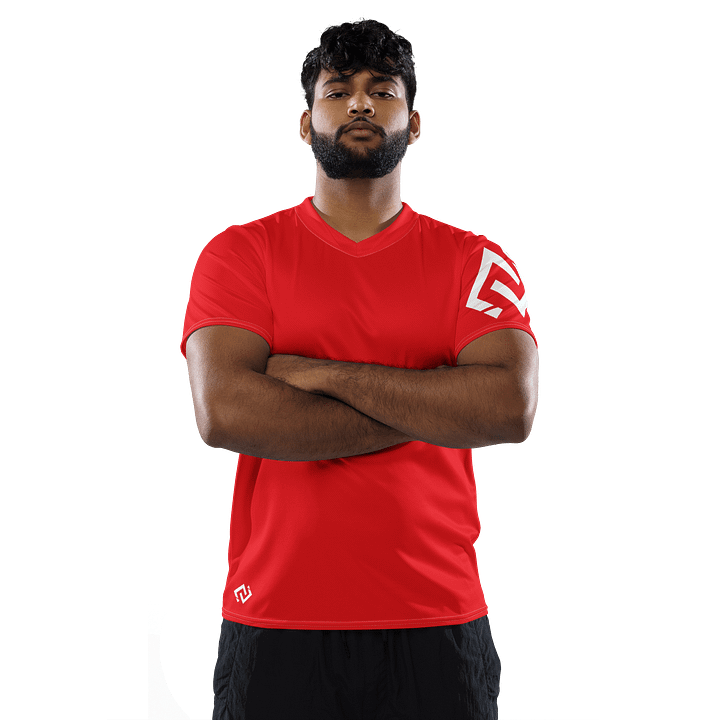 Chainber Red Sports Shirt product image (2)