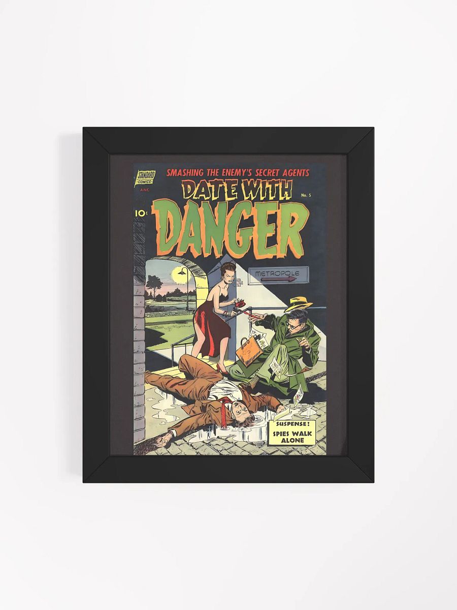 Date With Danger #1 Framed Art product image (63)