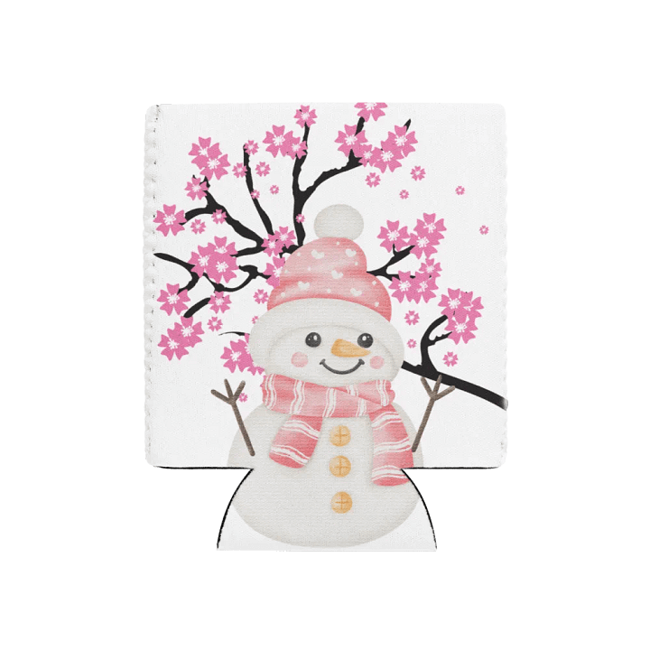 Heartwarming Snowman Can Cooler product image (2)