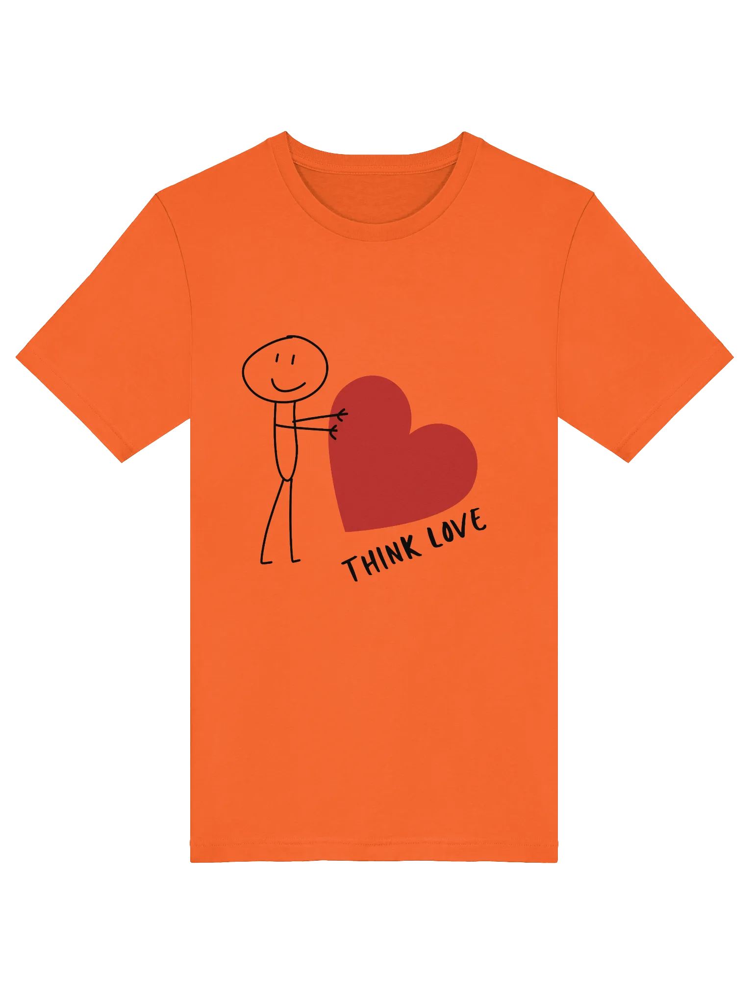 Think Love Supersoft T-Shirt product image (5)