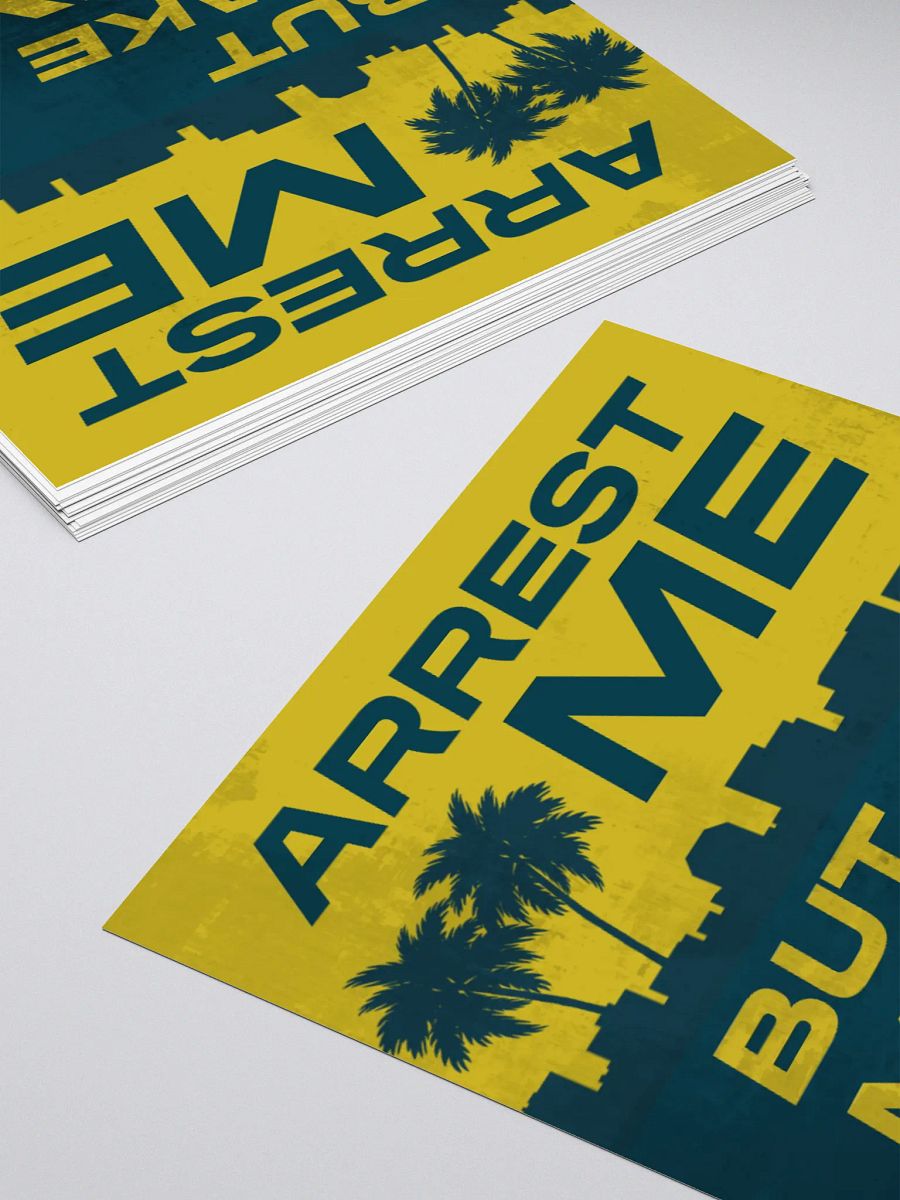 Sexy Arrest Kiss Cut Stickers product image (10)