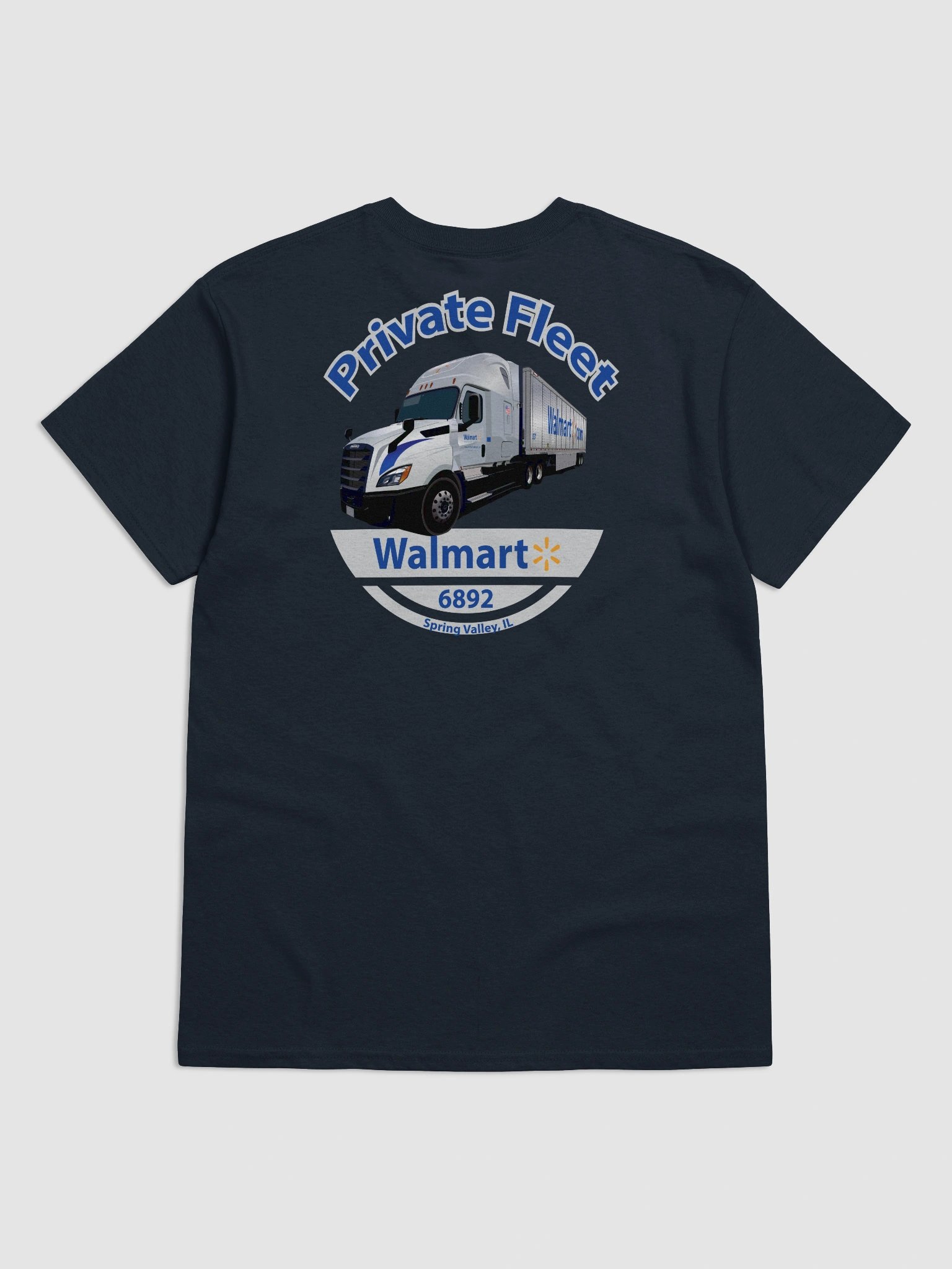 6892 Spring Valley Walmart Private Fleet tshirt product image (1)