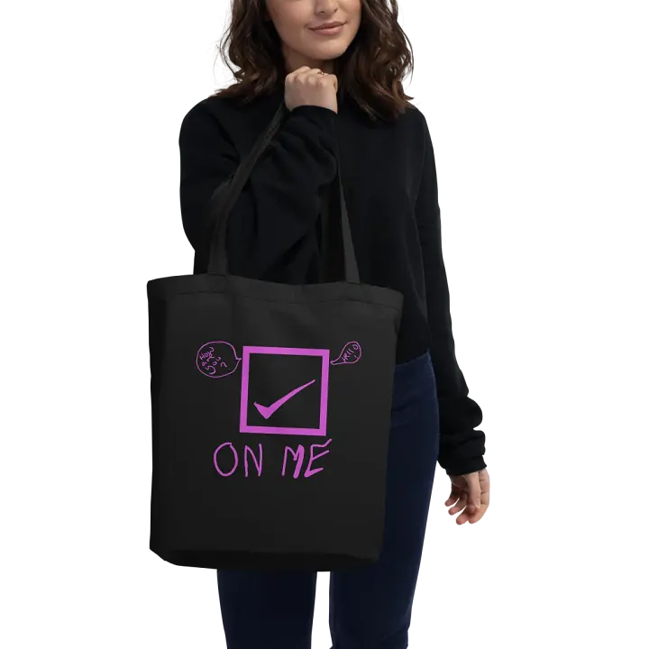 Check on me Tote bag product image (2)