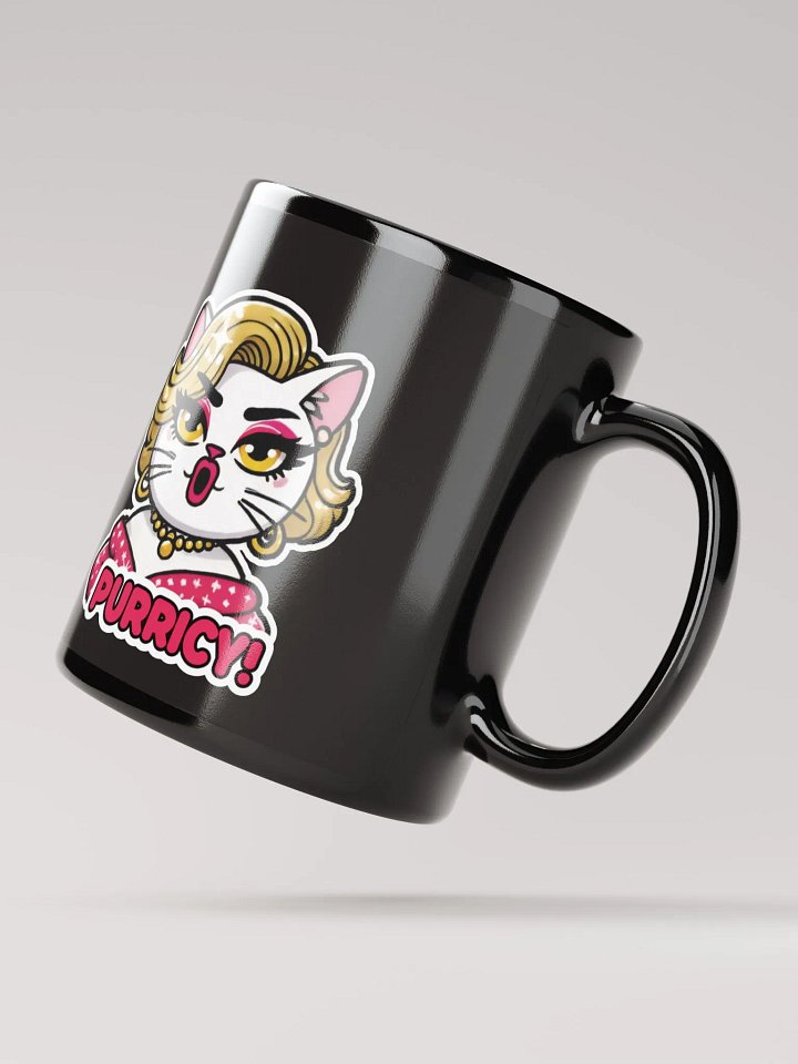 Purricy! Black Glossy Mug product image (3)