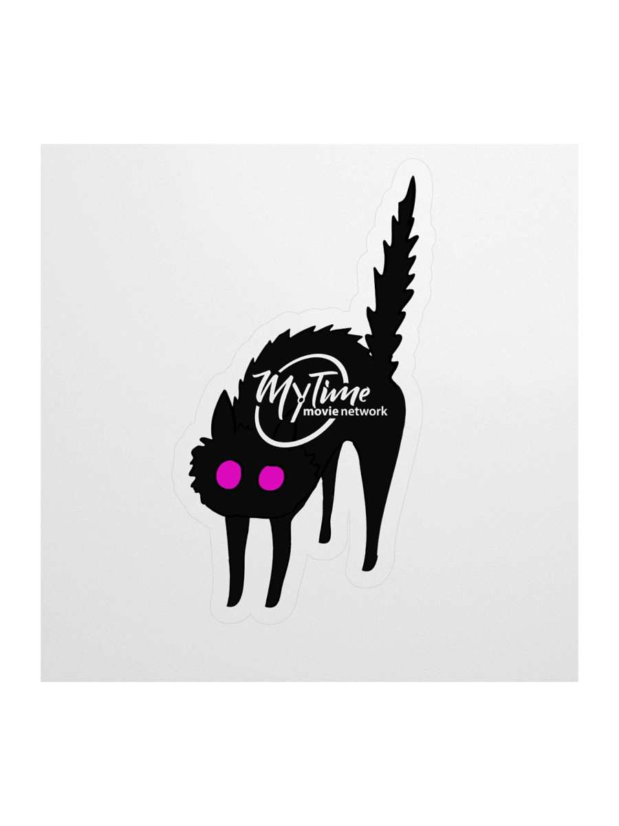 Spooked Cat Sticker | MyTime Movie Network | Thriller Collection product image (1)