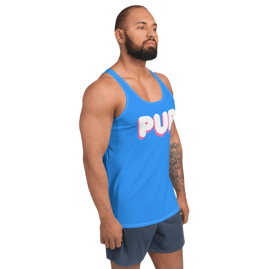 Identity Tank - PUP - Blue / Pink / White product image (5)