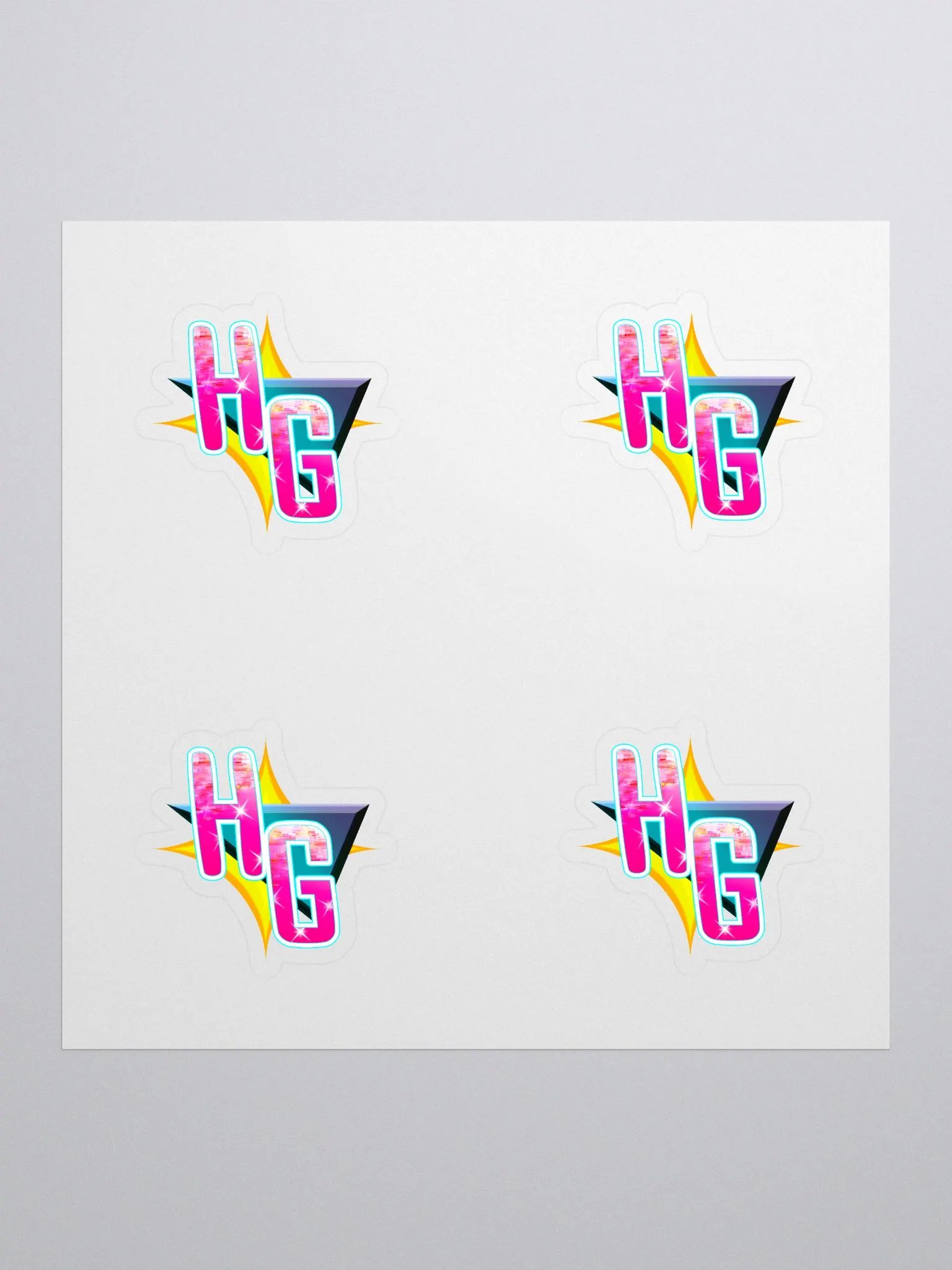 Hunter's Guild Emblem Kiss Cut Stickers - 4-sticker set product image (1)
