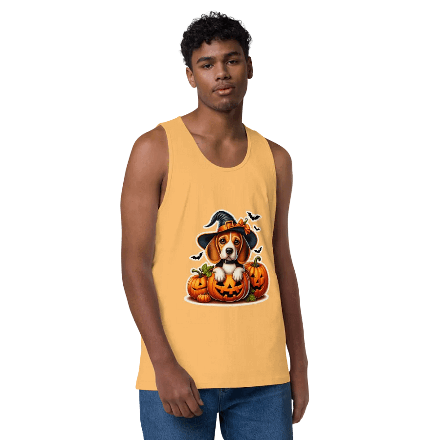 Halloween Pumpkin Beagle - Tank Top product image (104)
