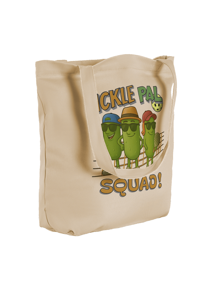 Pickle Pal Squad Pickleball Eco-Friendly Tote Bag product image (4)