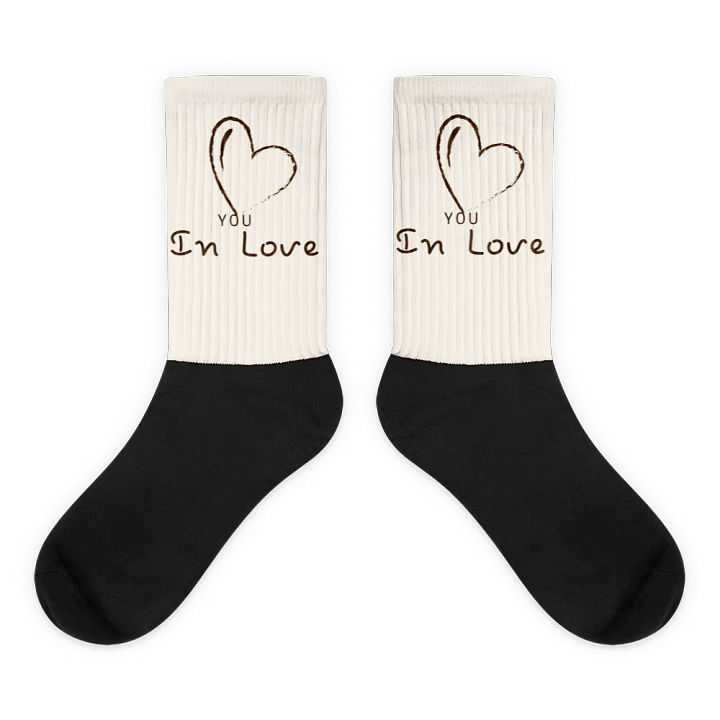 You In Love Sublimated Socks product image (1)