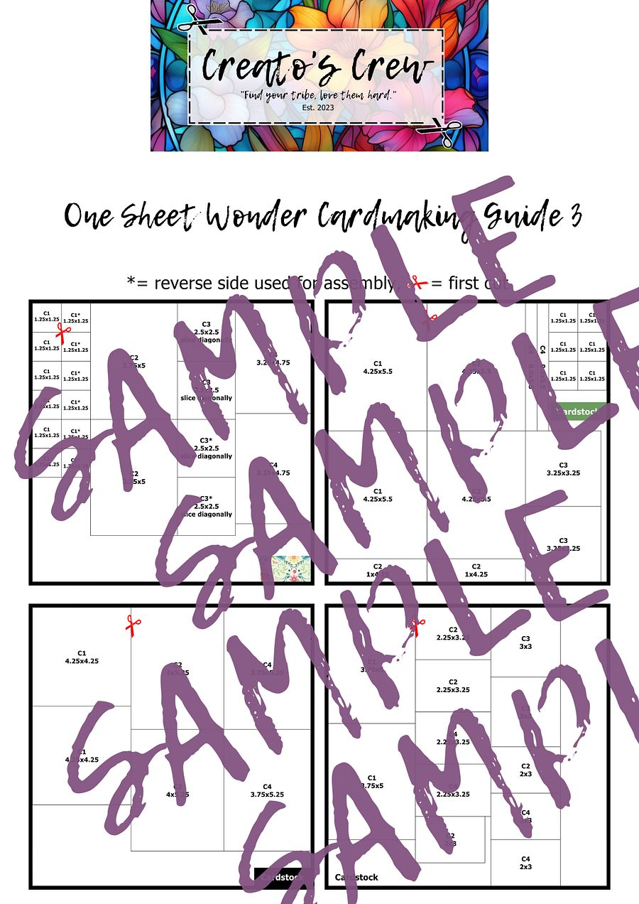 One Sheet Wonder Guide 3 product image (3)