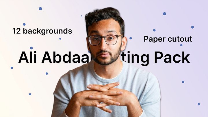 Ali Abdaal Editing Pack product image (1)