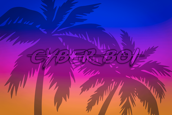 CYBER BOI VICE SUNSET product image (1)