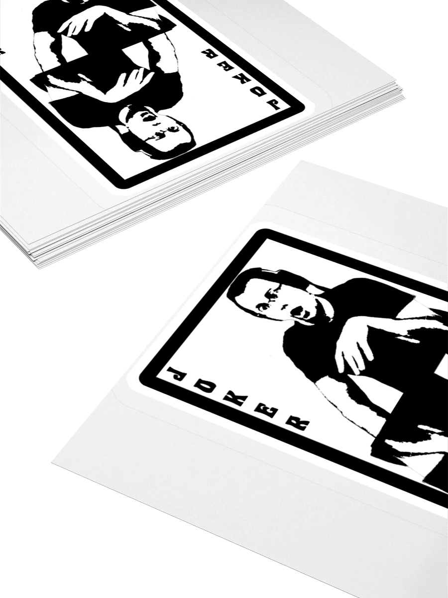 Joker's Wild Vinyl Sticker product image (4)