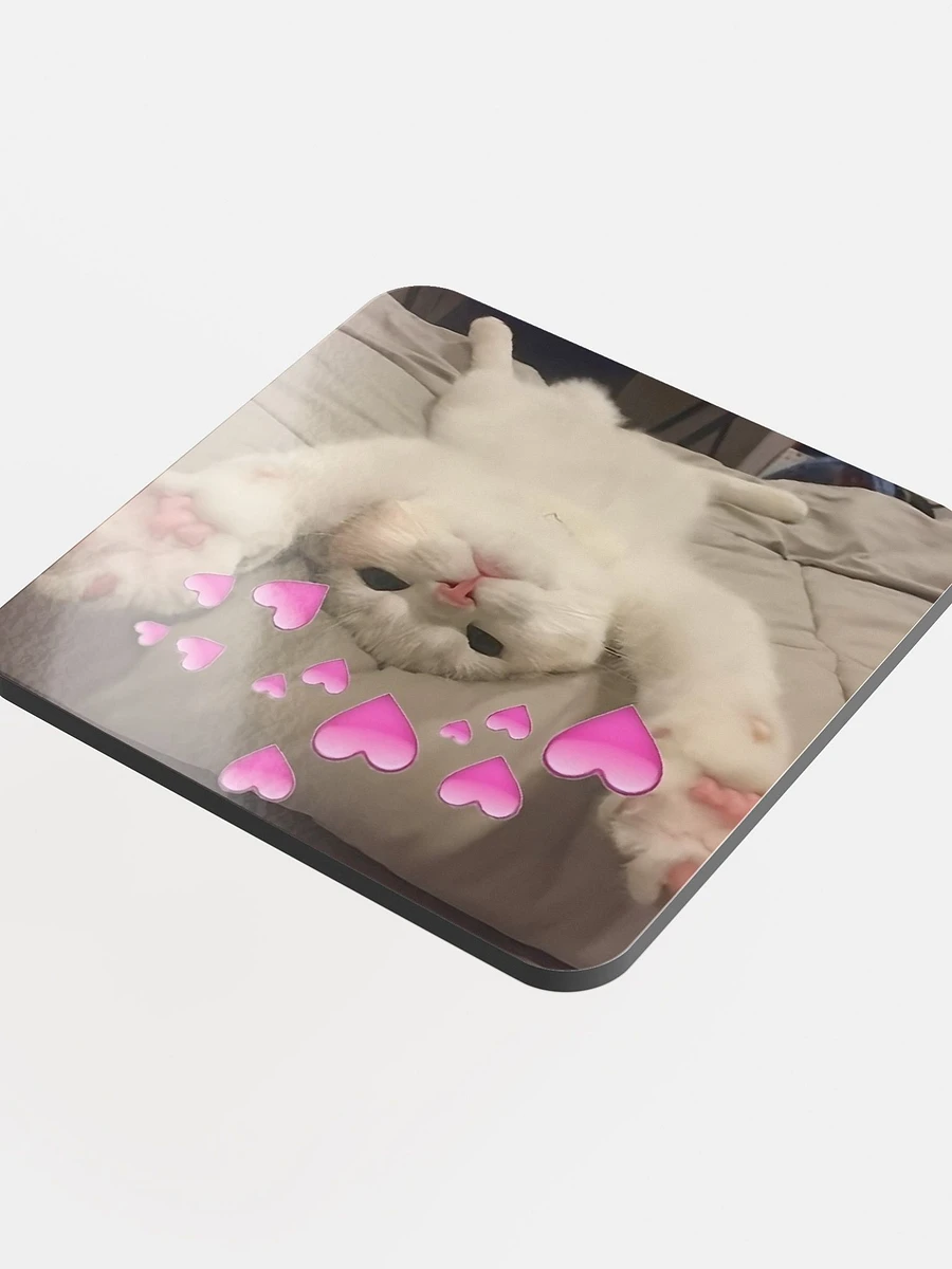 Glossed Cork Coaster: Meme Cats product image (4)