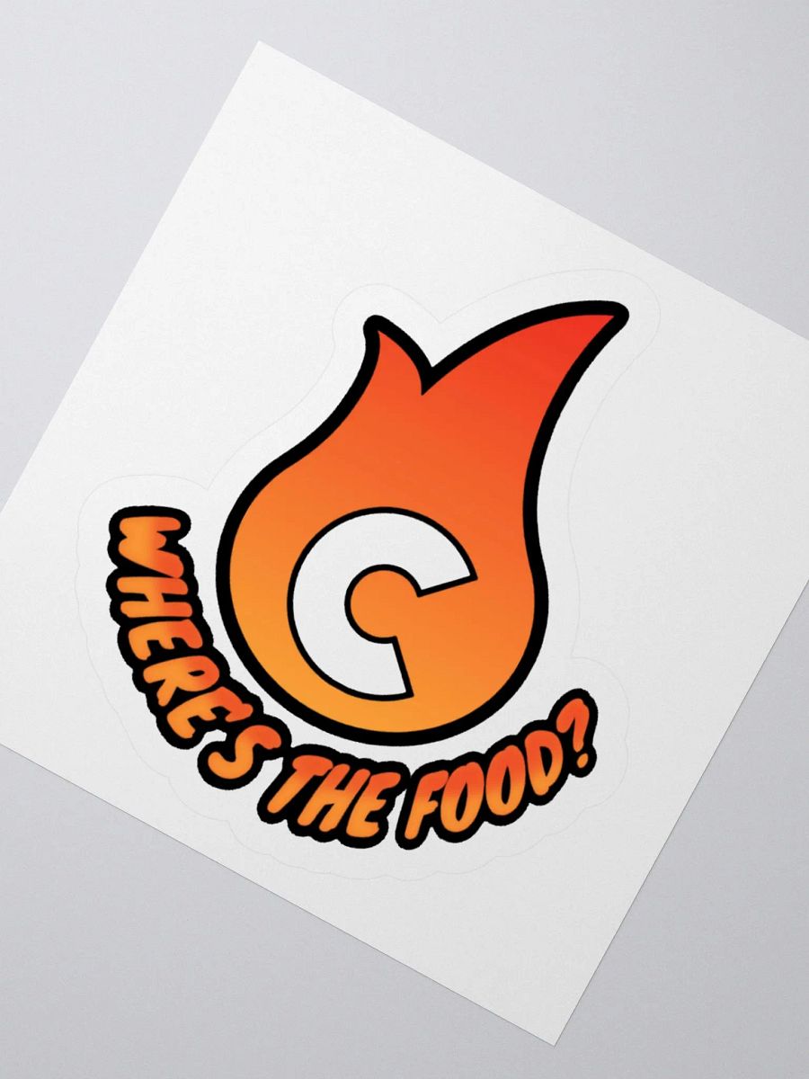 Where's The Food Sticker product image (1)