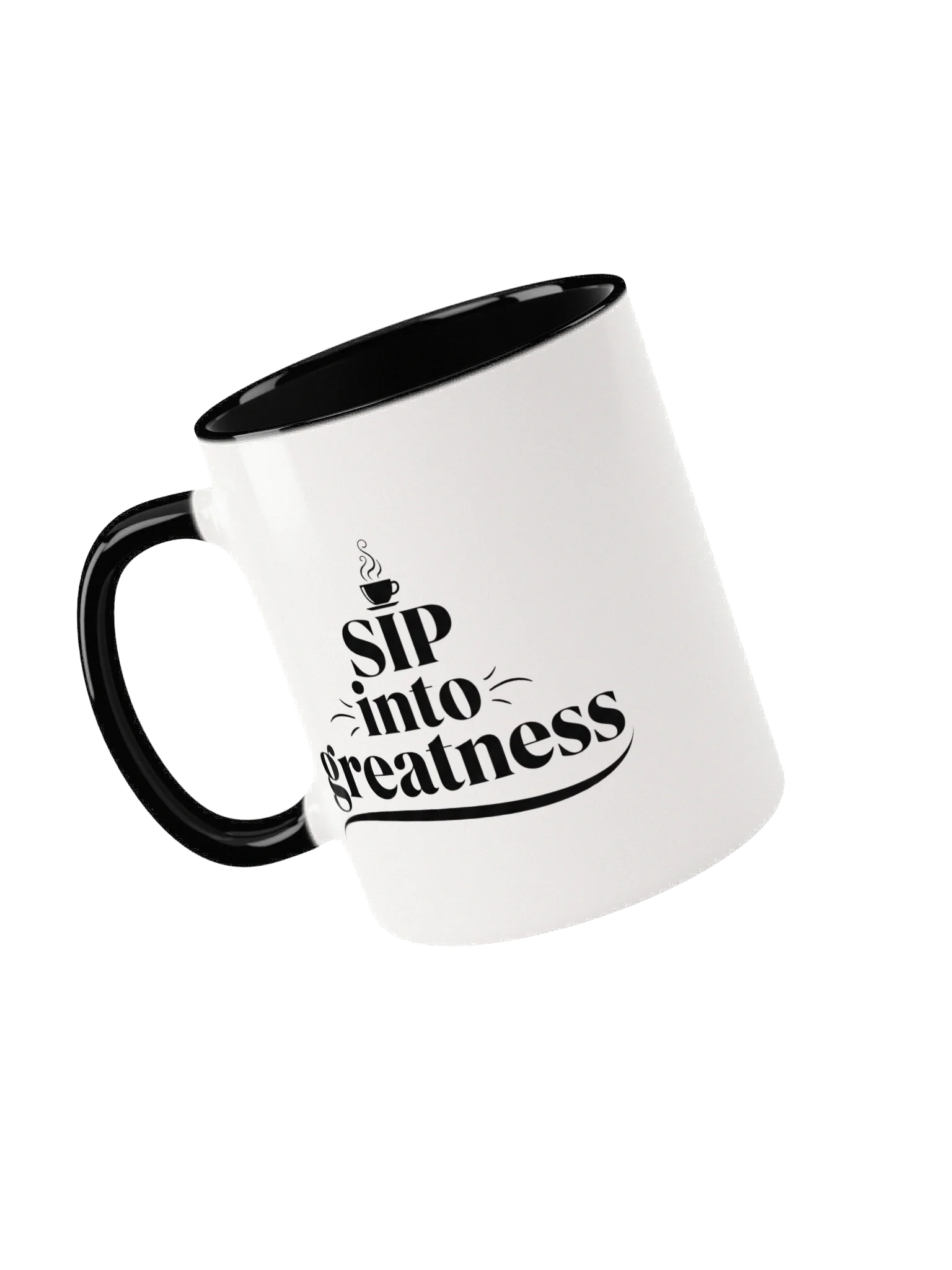 Sip Into Greatness Mug – Inspirational Coffee Cup for Motivated Go-Getters product image (3)